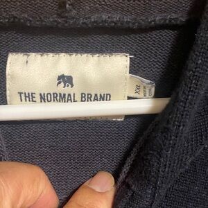 The Normal Brand Dark Knit Pullover